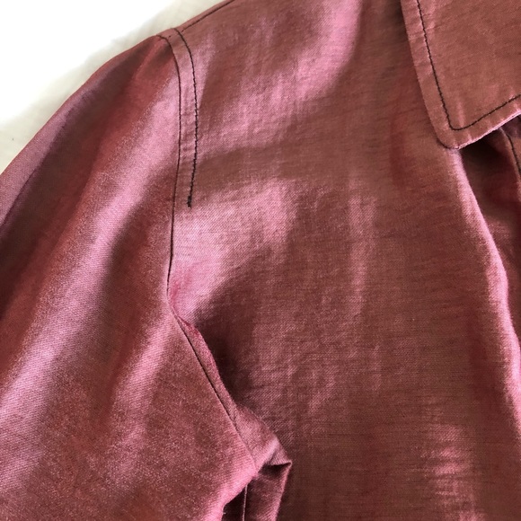 🦩Farinaz Designer Belted Blouse in Soft Pink🦩 - Picture 3 of 10